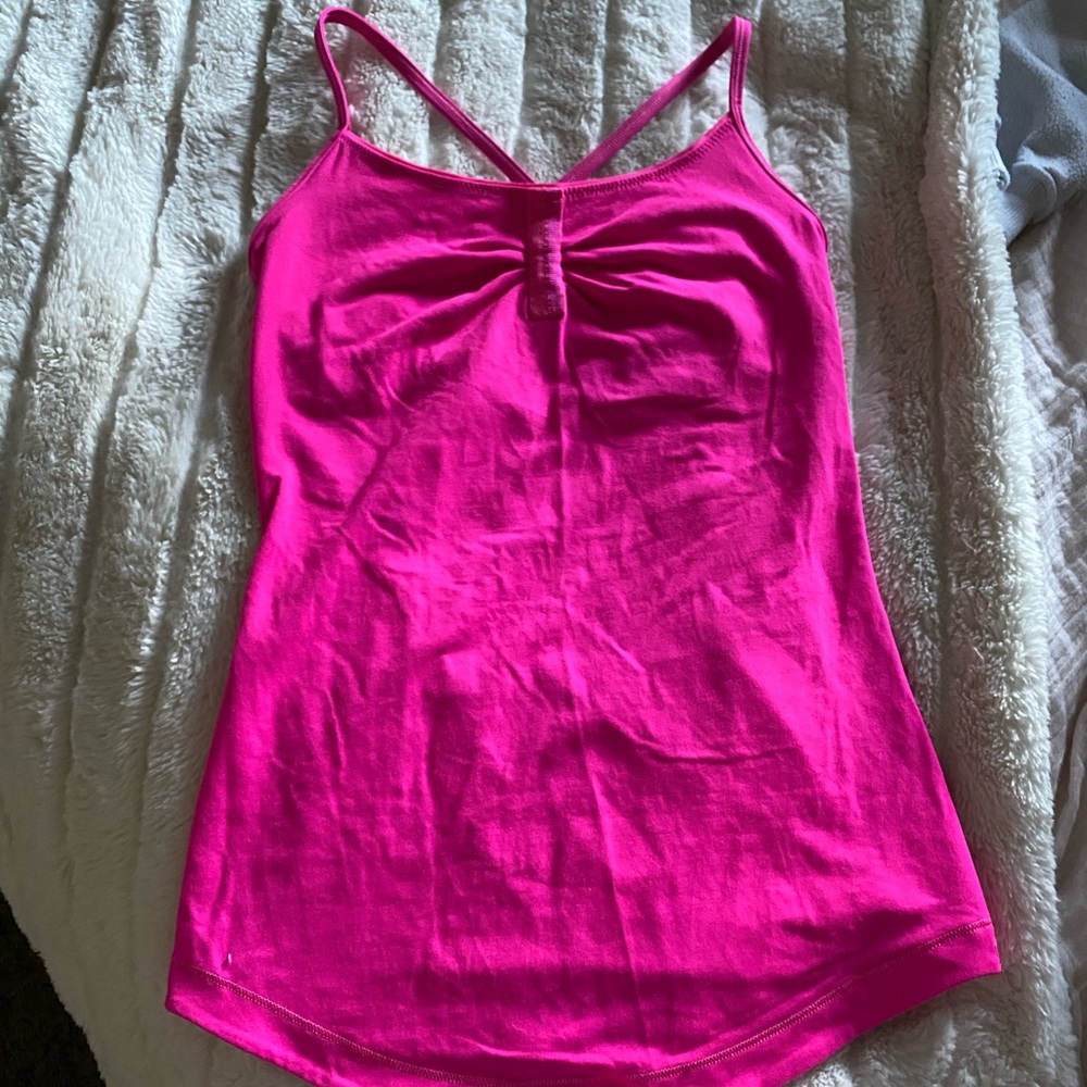 LULULEMON PARISIAN PINK WORKOUT TANK